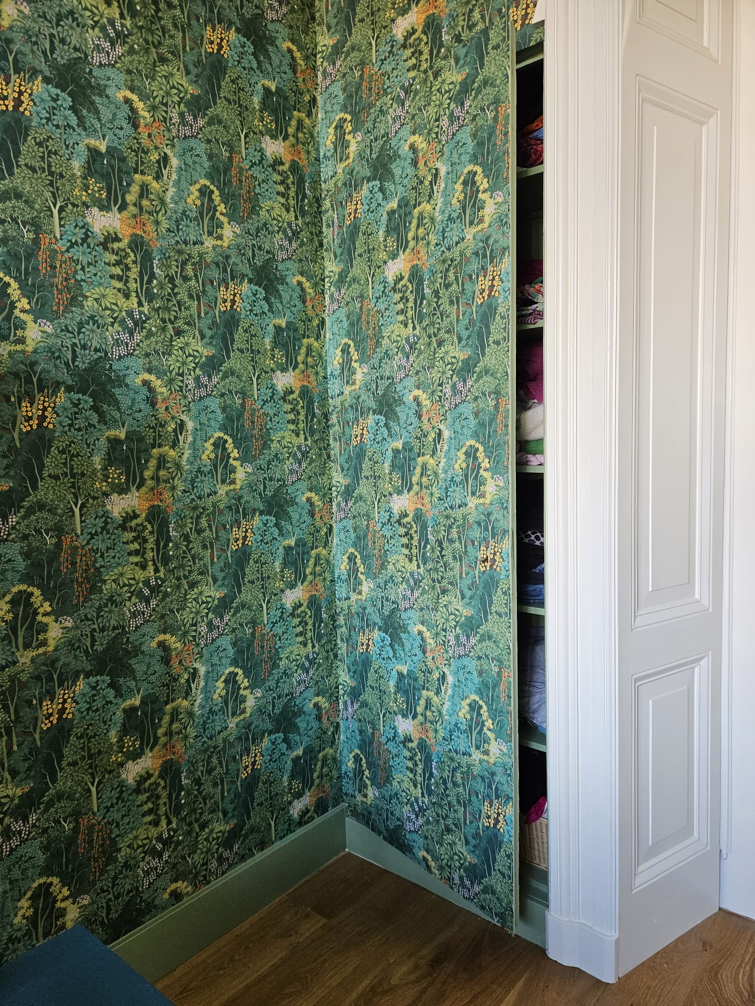 Muurplan voor verf- en behangadvies