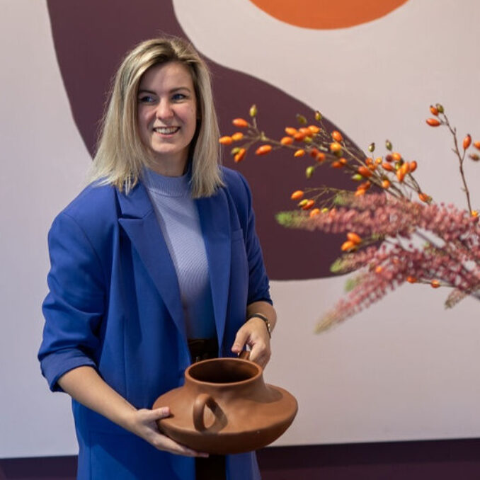 Jantien van Delden, kleur- en behangexpert in Haarlem